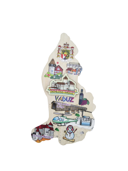 Material:  Wooden, paint and magnet