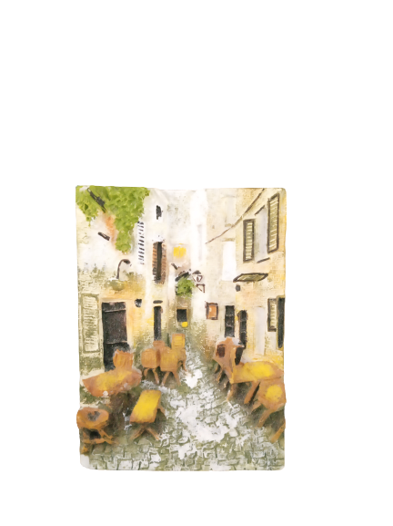 Material:  Polyresin and magnet