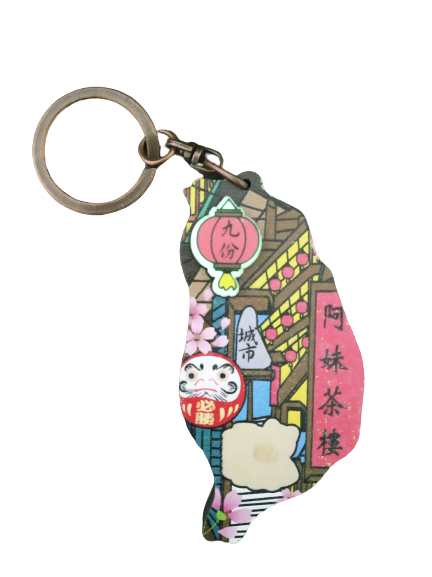 Material: Metal , paint and wooden