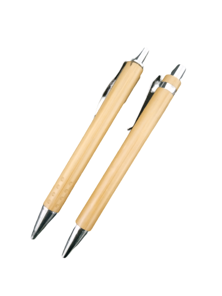 Material:  Bamboo, metal, plastic and ink